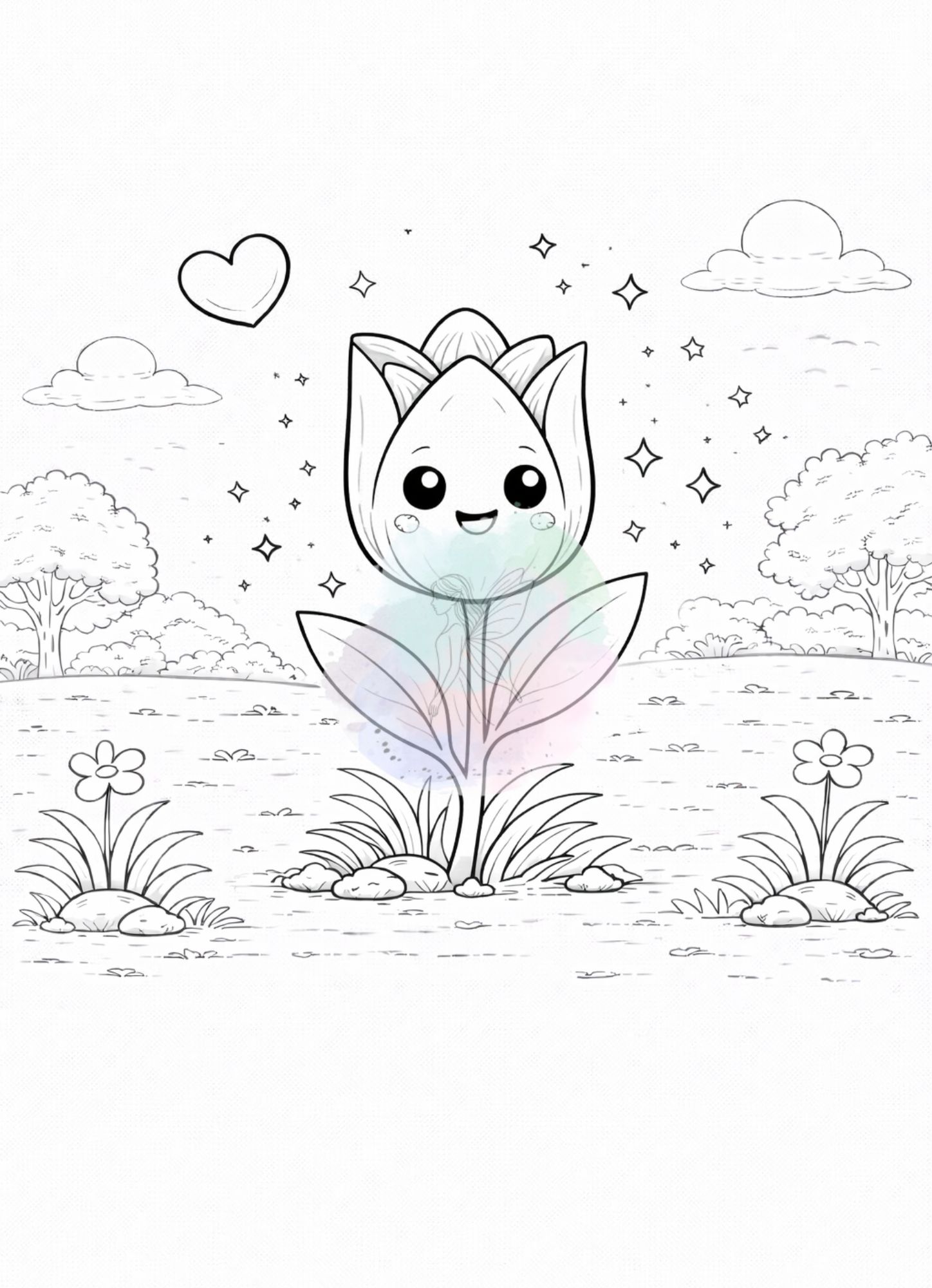 Ausmalbilder Fairy
