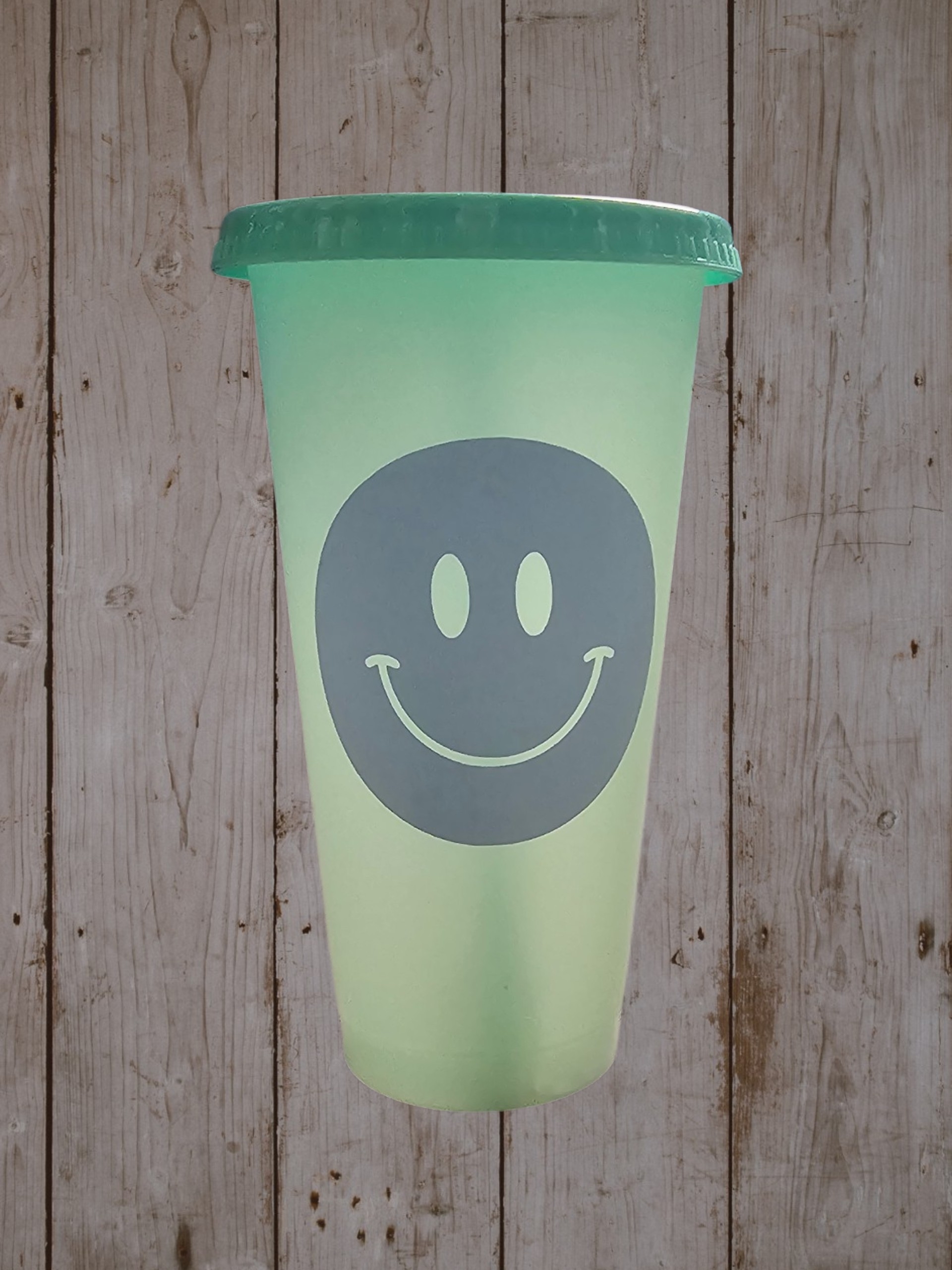 Strohhalmbecher "Smiley"