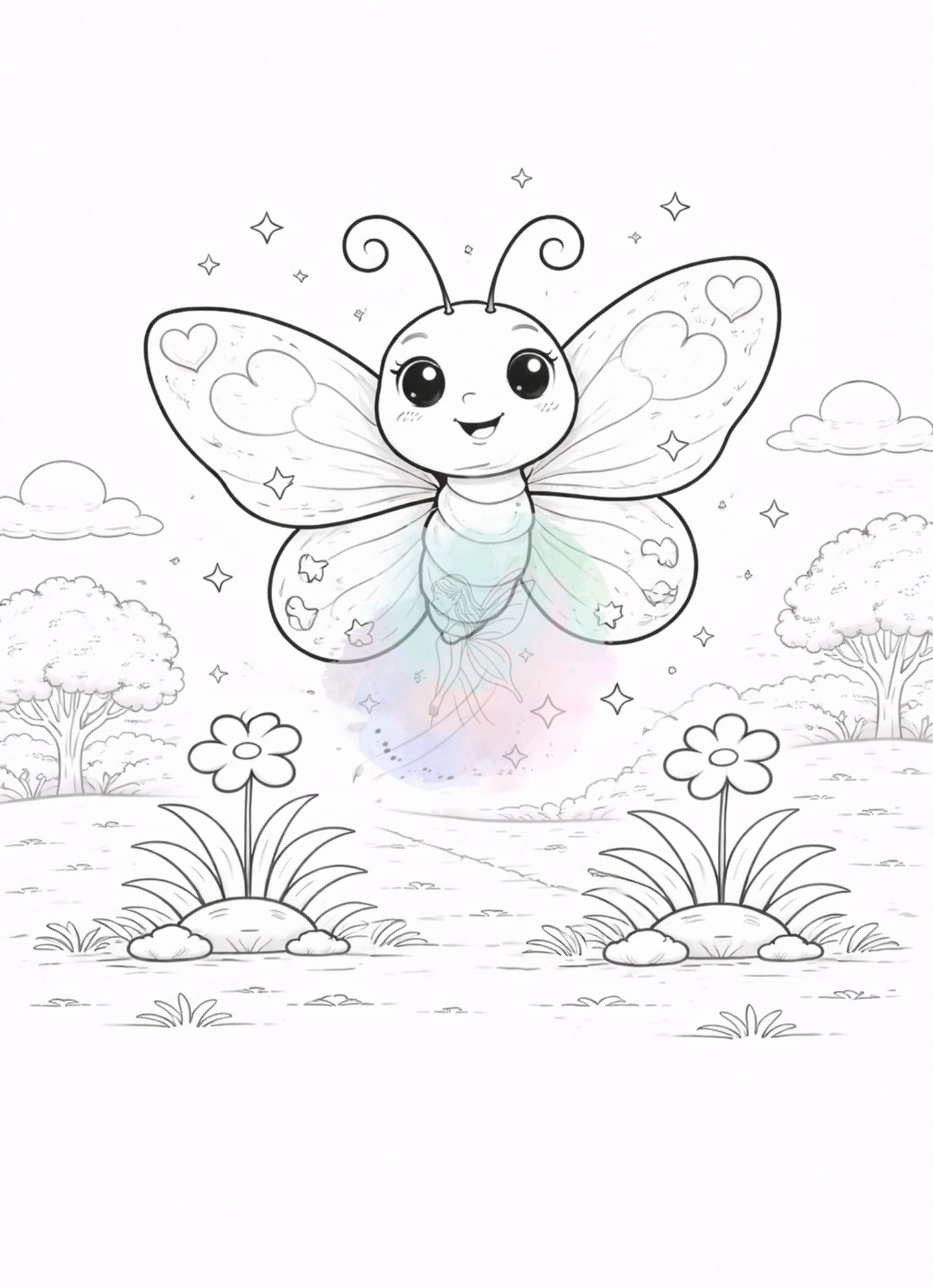 Ausmalbilder Fairy