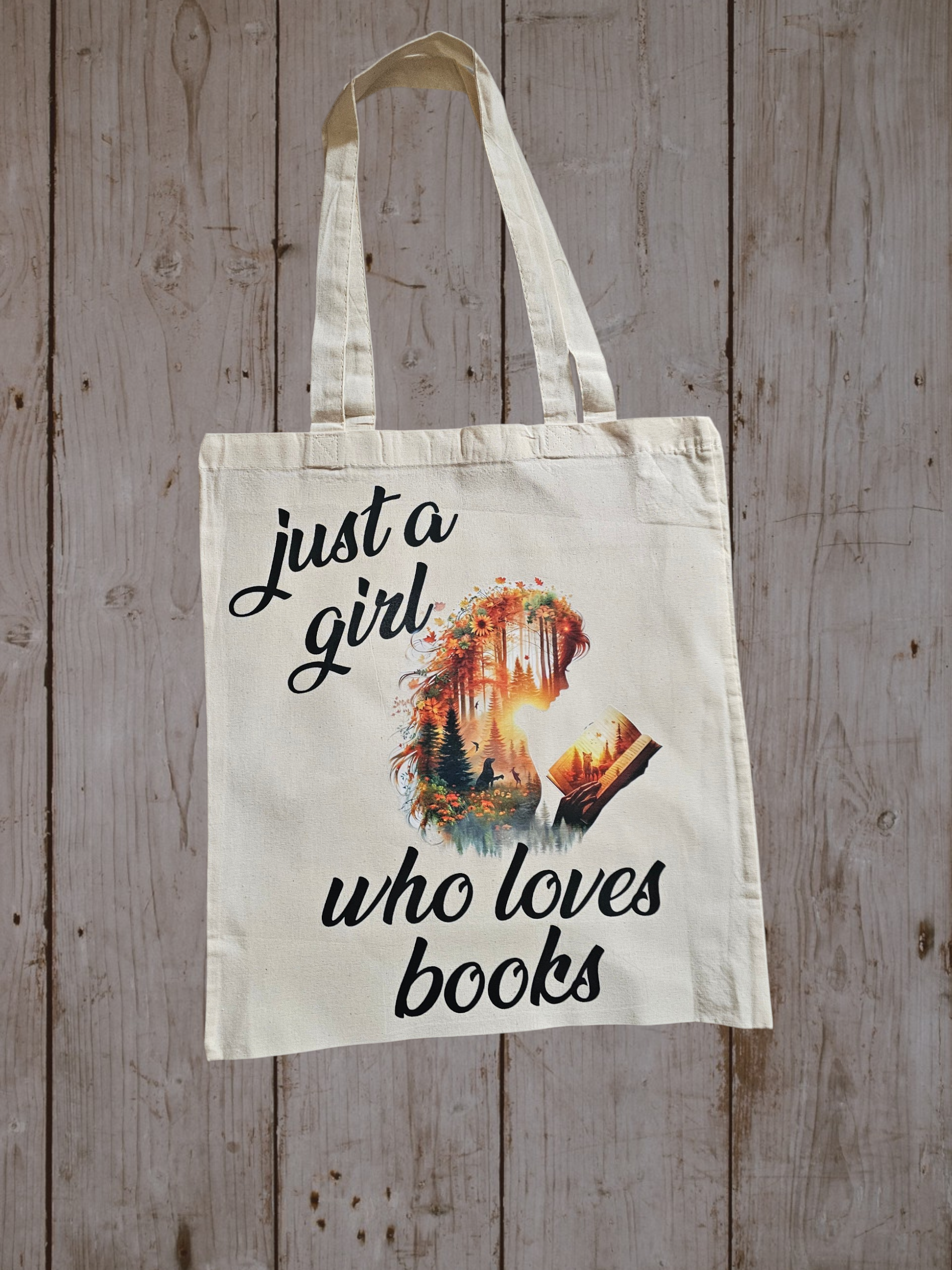 Baumwolltasche für Bookie